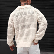 Marcus Whitmore | Pull polo en maille crochetée