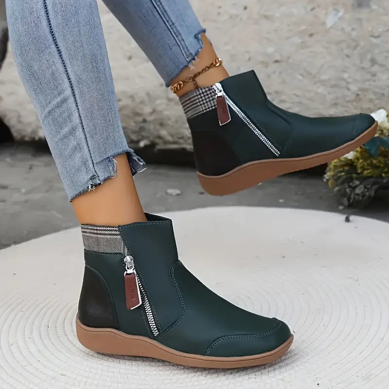 Charlotte Beaumont | Cozy Comfort Ankle Boots