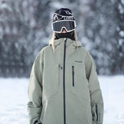 Freya Drummond | Veste de ski extrême imperméable à capuche pour l’hiver
