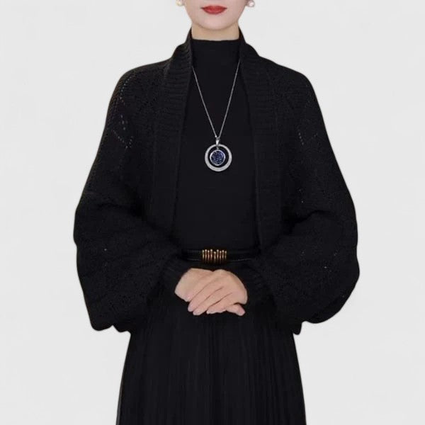Harriet Dunmore | Chunky Knit Cardigan With Wrap Front