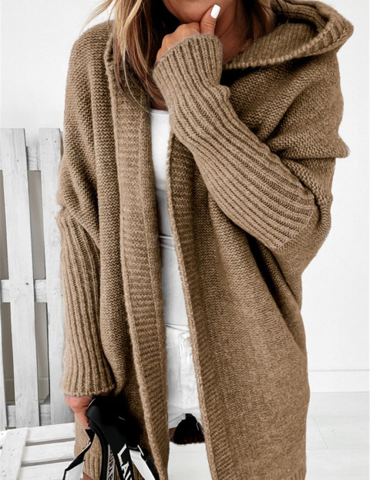 Cecilia Ramsay | Oversized Hooded Knit Cardigan