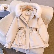 Cecily Edwards | Parka matelassée à capuche en fausse fourrure