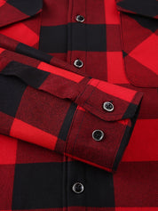 Joseph Braithwaite | Hooded Check Shirt Jacket