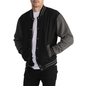 Adam Thackeray | Colour-Block Varsity Bomber Jacket