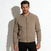 Adrian Cole | Zip Bomber Jacket For Men