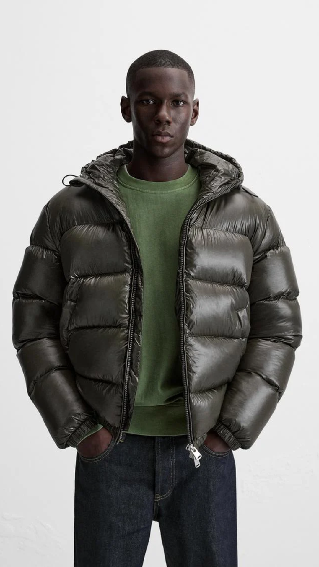 Alessandro Moretti | Men’s 100% Down Puffer Jacket