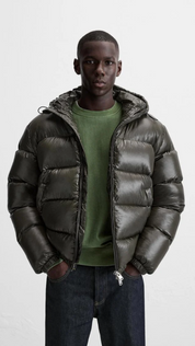Alessandro Moretti | Men’s 100% Down Puffer Jacket