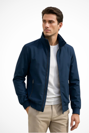Alessandro Moretti | Modern Zip-Up Jacket For Men