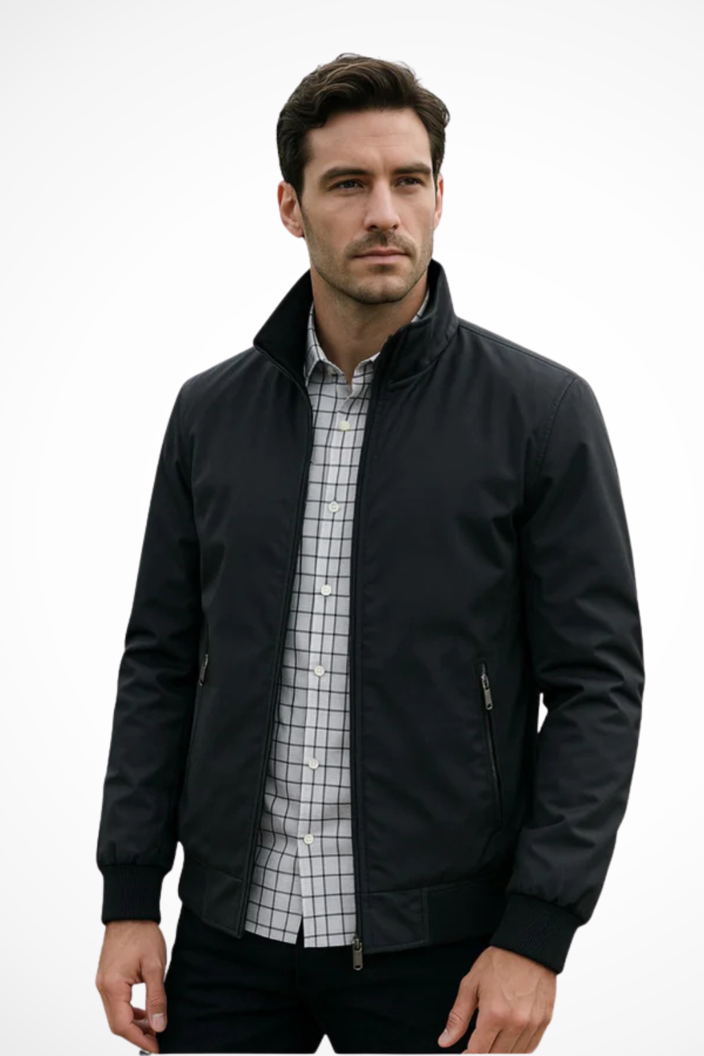 Alessandro Moretti | Modern Zip-Up Jacket For Men
