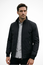 Alessandro Moretti | Modern Zip-Up Jacket For Men