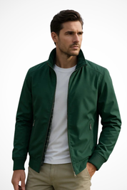 Alessandro Moretti | Modern Zip-Up Jacket For Men