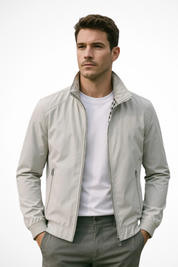 Alessandro Moretti | Modern Zip-Up Jacket For Men