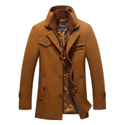 Alessandro Moretti | Premium Wool Blend Coat For Men
