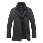 Alessandro Moretti | Premium Wool Blend Coat For Men