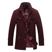 Alessandro Moretti | Premium Wool Blend Coat For Men