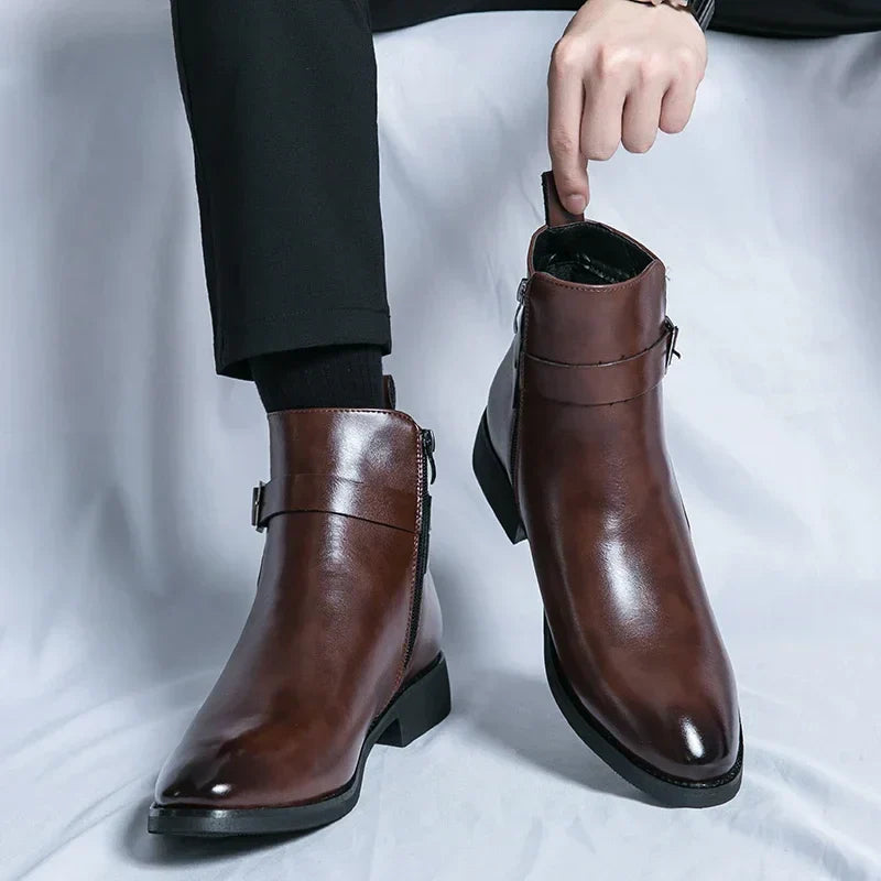 Alessandro Whitmore | Luxury Leather Boots For Men