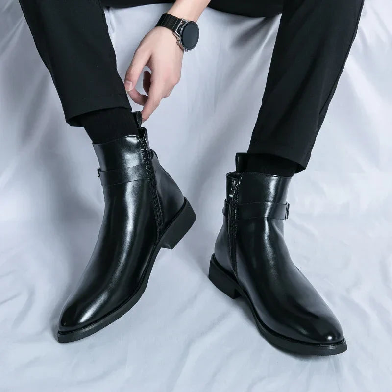 Alessandro Whitmore | Luxury Leather Boots For Men