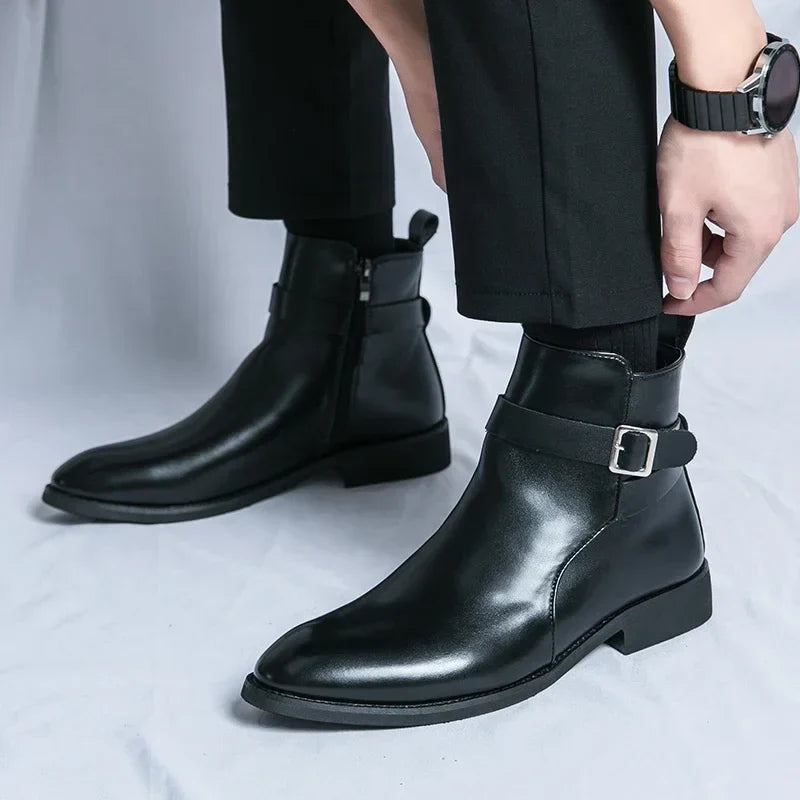 Alessandro Whitmore | Luxury Leather Boots For Men