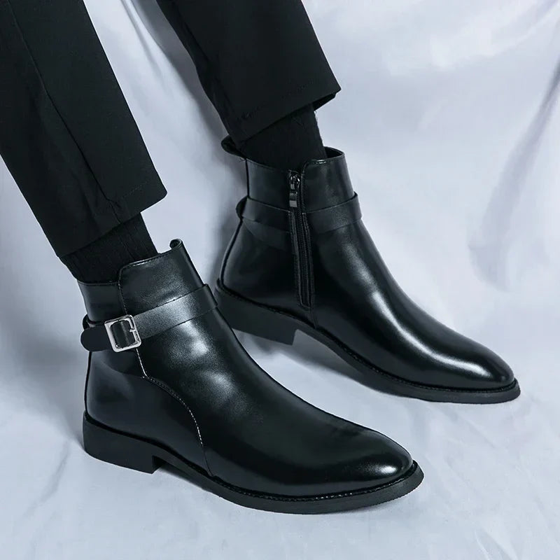 Alessandro Whitmore | Luxury Leather Boots For Men