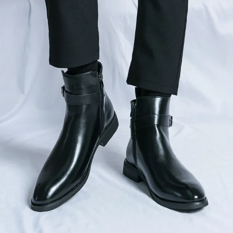 Alessandro Whitmore | Luxury Leather Boots For Men