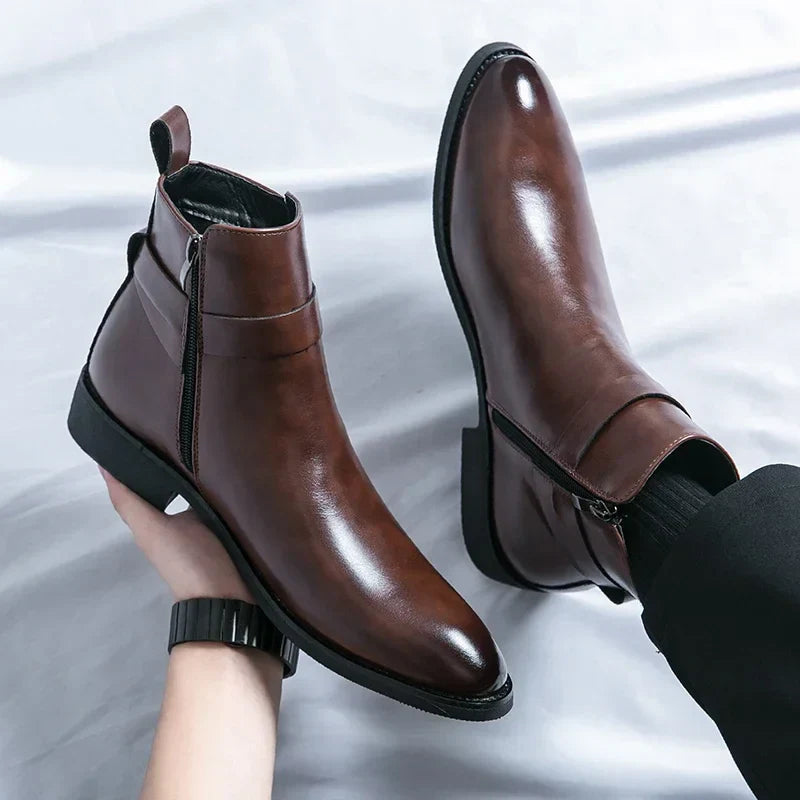 Alessandro Whitmore | Luxury Leather Boots For Men