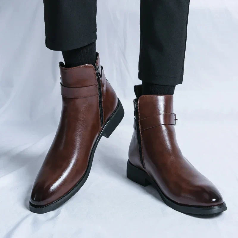 Alessandro Whitmore | Luxury Leather Boots For Men