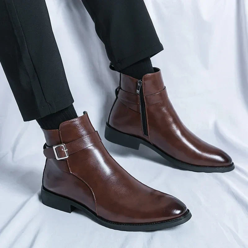 Alessandro Whitmore | Luxury Leather Boots For Men
