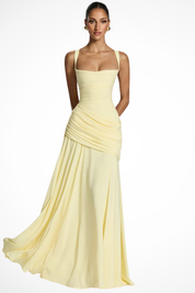 Alessia Moretti | Elegant Draped Evening Gown