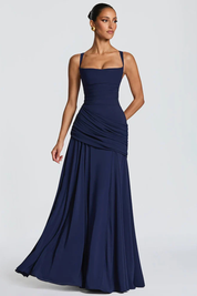 Alessia Moretti | Elegant Draped Evening Gown