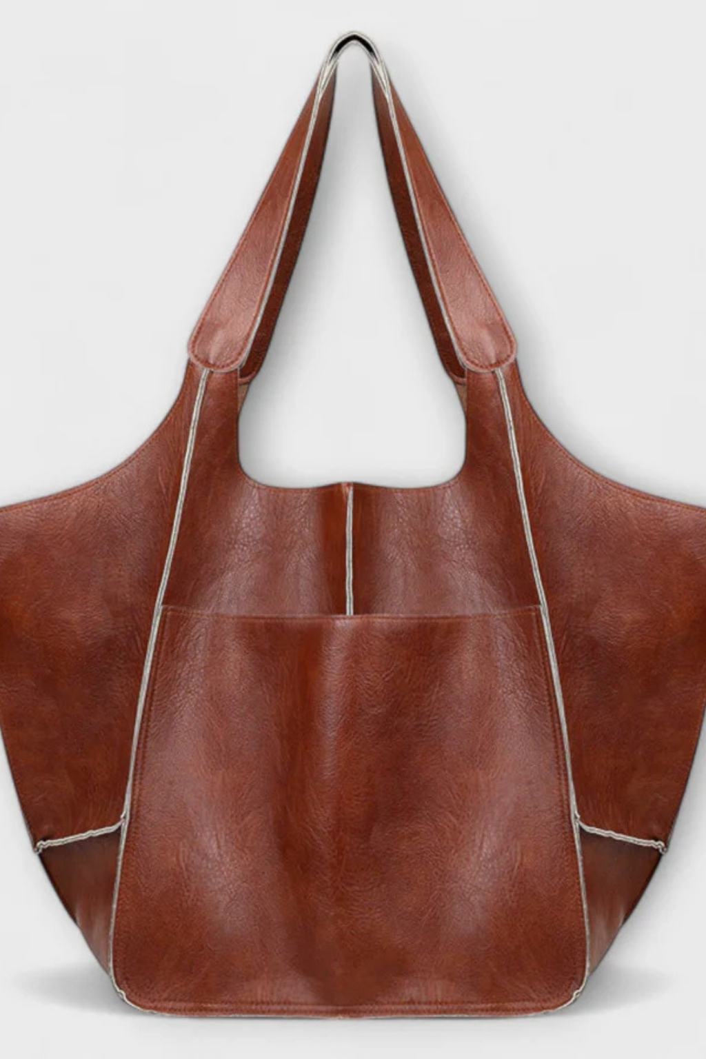 Alessia Romano | Oversized Leather Tote Bag For Women