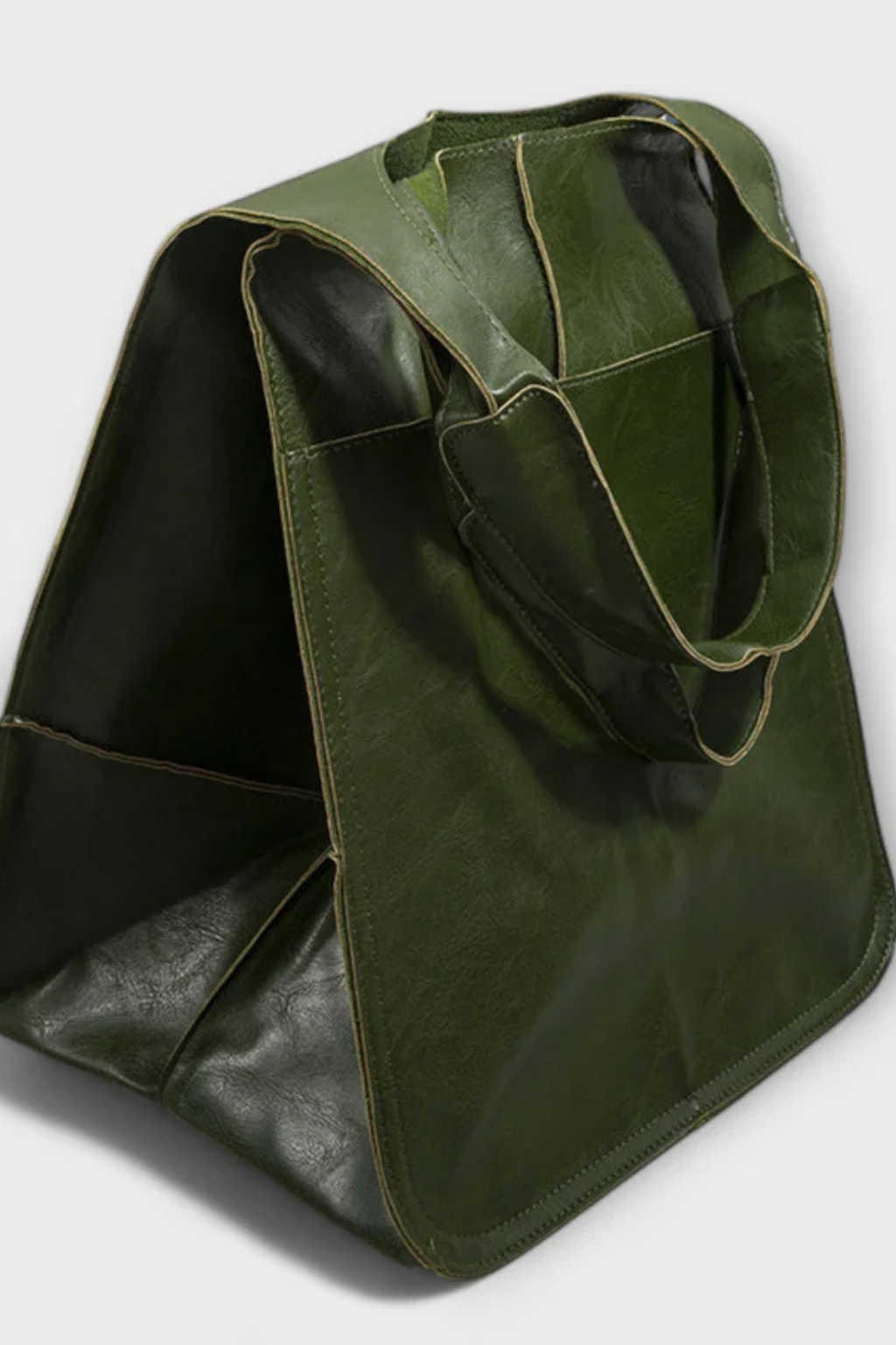 Alessia Romano | Oversized Leather Tote Bag For Women