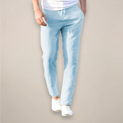 Alessio Davenport | Linen Trousers For Men