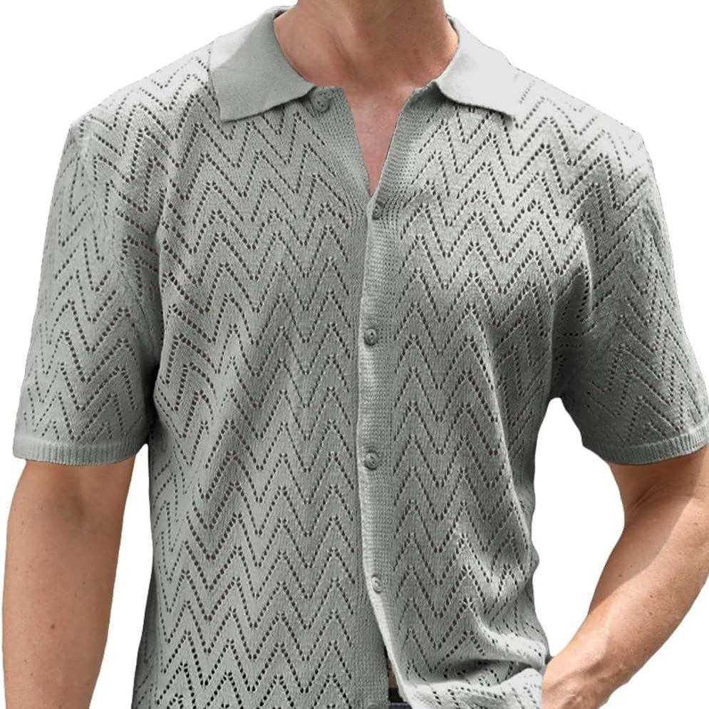 Alessio Moretti | Cooling Silk Summer Shirt For Men