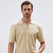 Alessio Moretti | Cooling Silk Summer Shirt For Men
