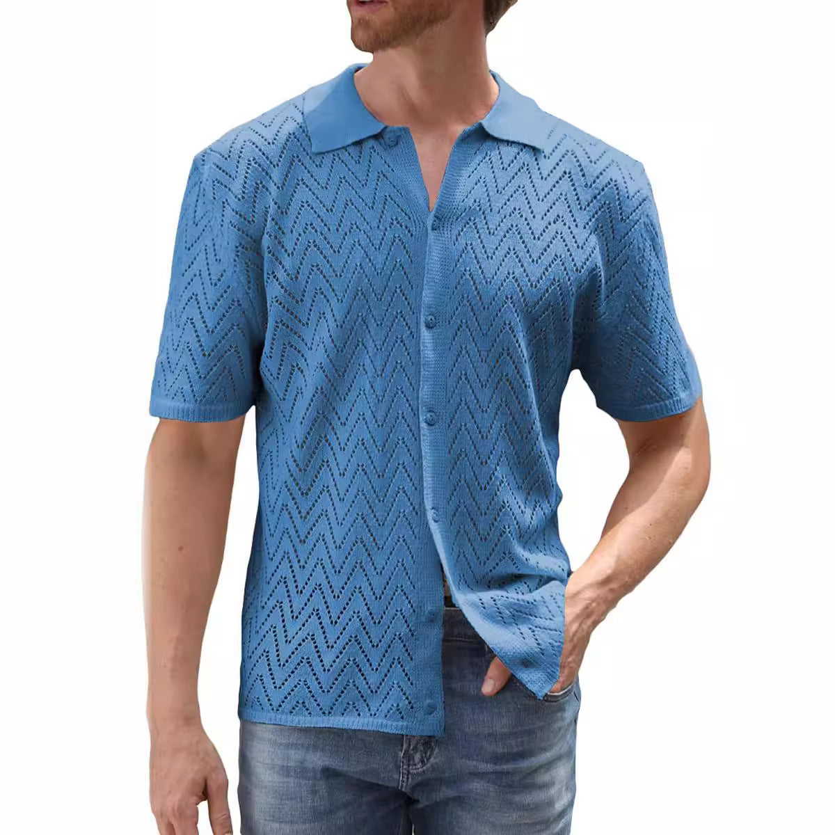 Alessio Moretti | Cooling Silk Summer Shirt For Men