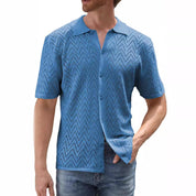 Alessio Moretti | Cooling Silk Summer Shirt For Men