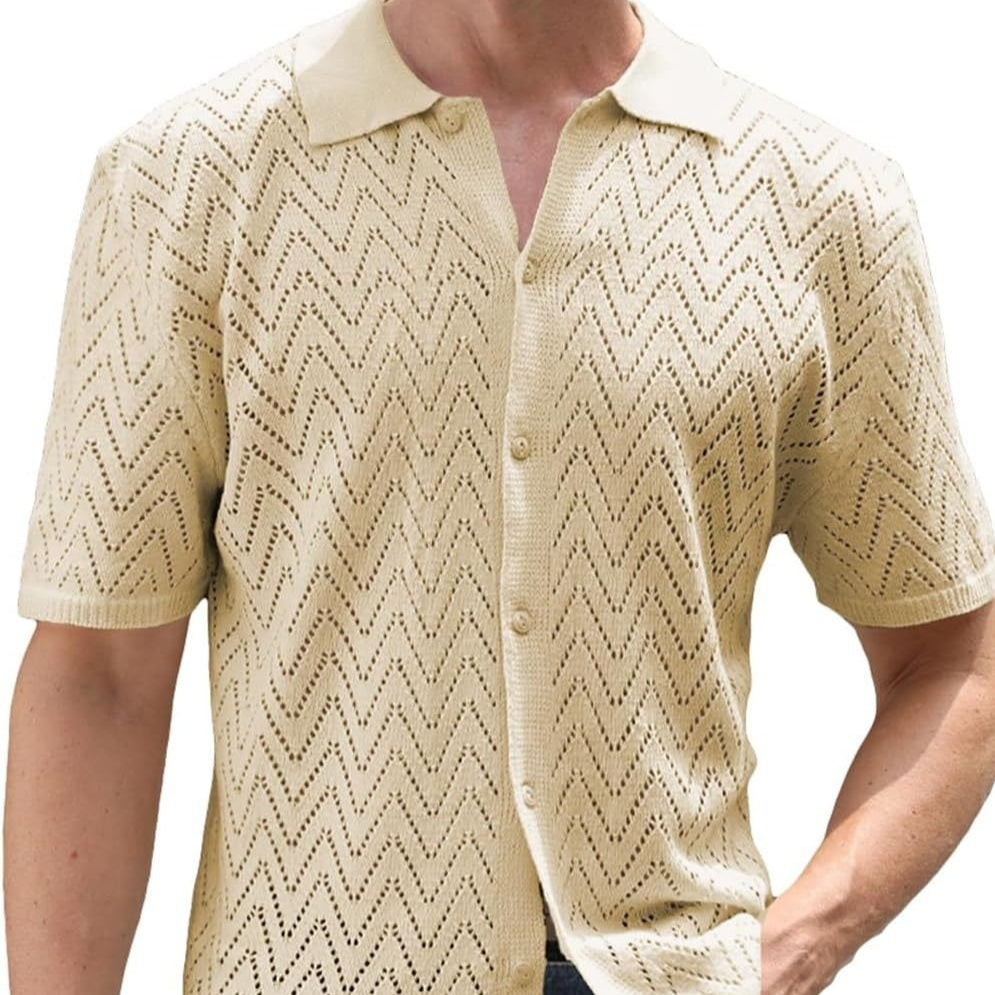 Alessio Moretti | Cooling Silk Summer Shirt For Men