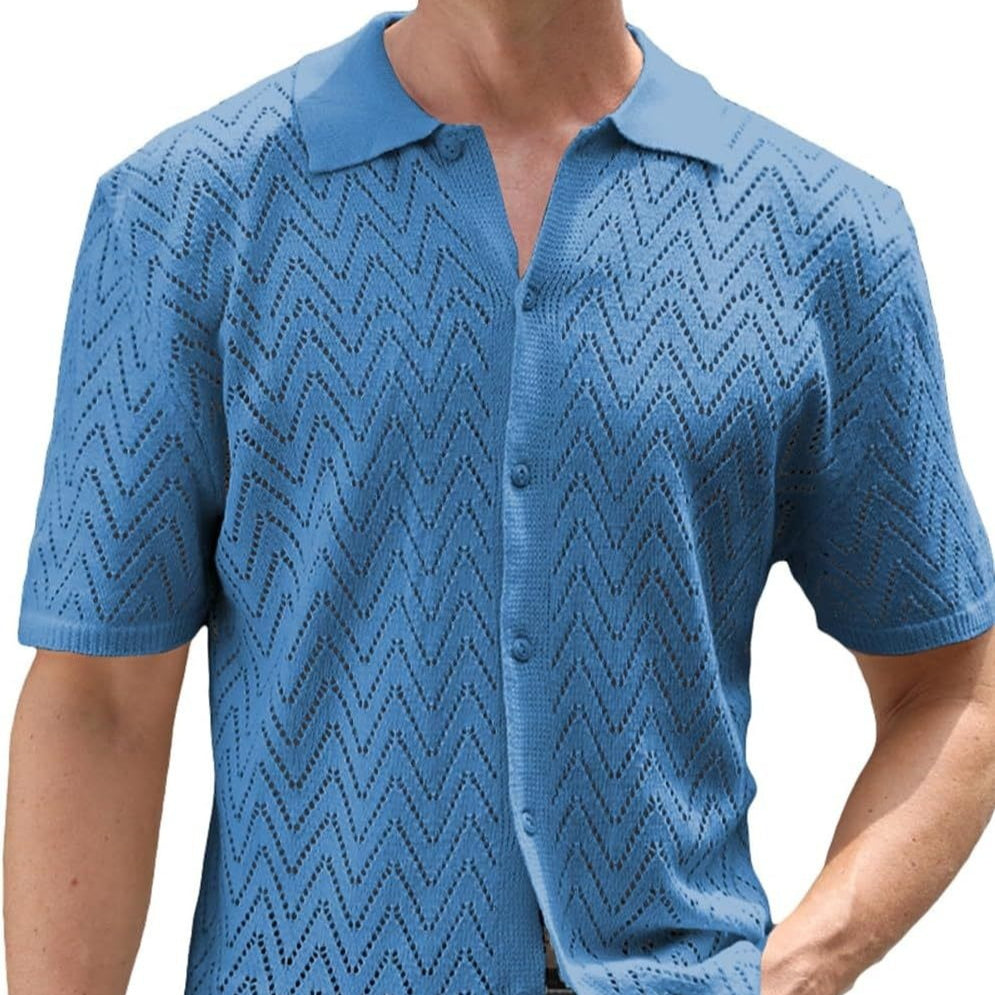 Alessio Moretti | Cooling Silk Summer Shirt For Men