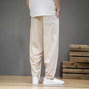 Alexander Kingsley | Relaxed Linen Trousers For Men
