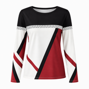 Alice Kingsley | Pull avec empiècements contrastants à motifs color-block