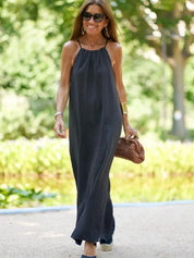 Althea Devereux | Summer Halter Maxi Summer Dress