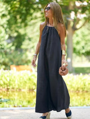 Althea Devereux | Summer Halter Maxi Summer Dress
