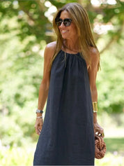 Althea Devereux | Summer Halter Maxi Summer Dress