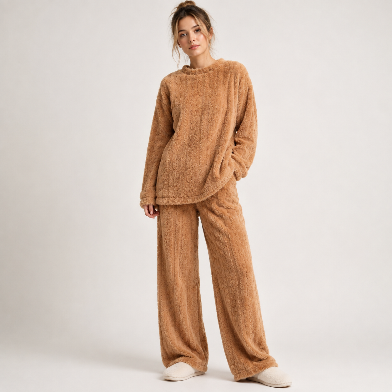 Amelia Williams | Flannel Fleece Loungewear Set