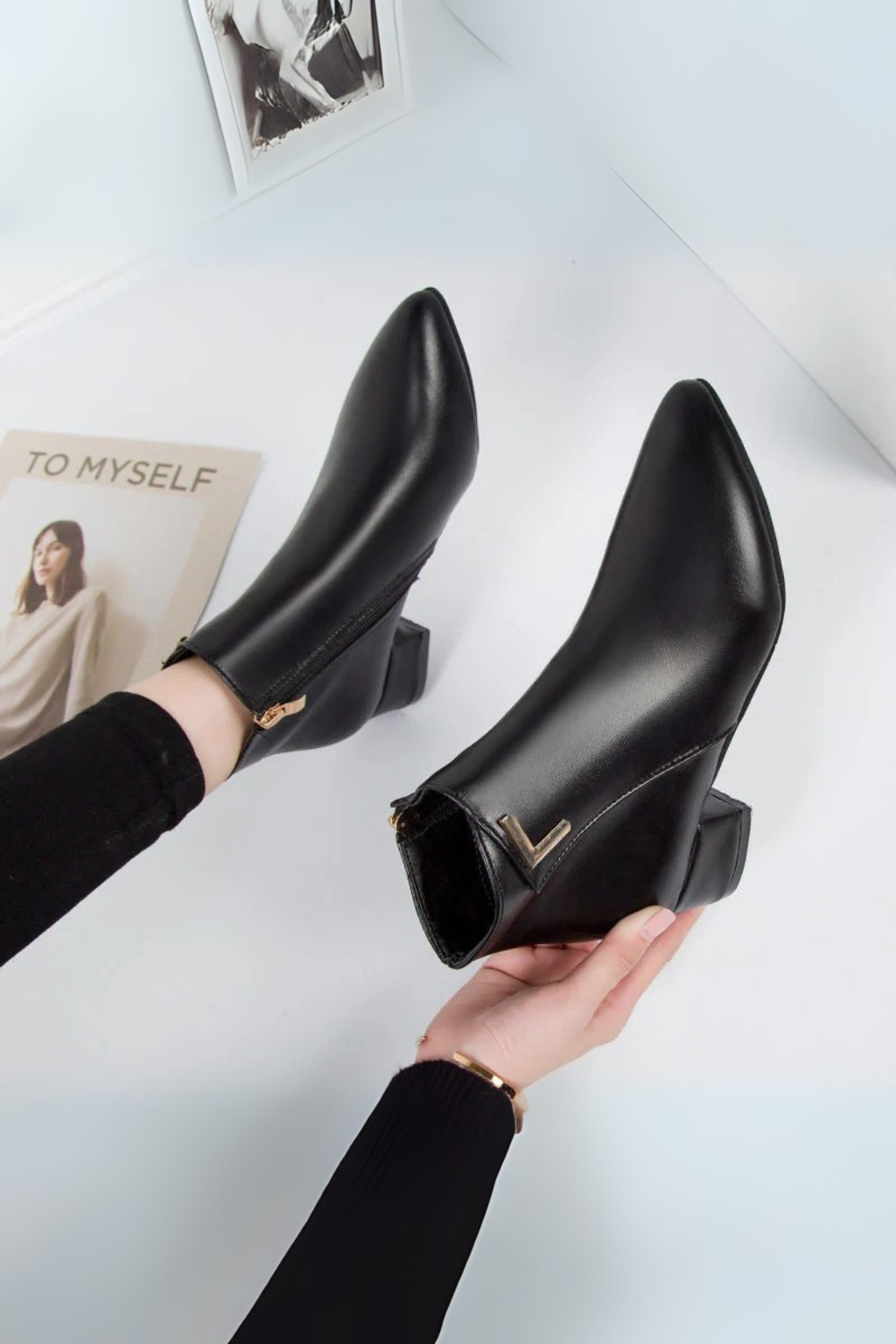 Amelia Kensington | Suede Ankle Boots For Women