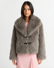 Amélie Dubois | Luxe Faux Fur Statement Jacket For Women