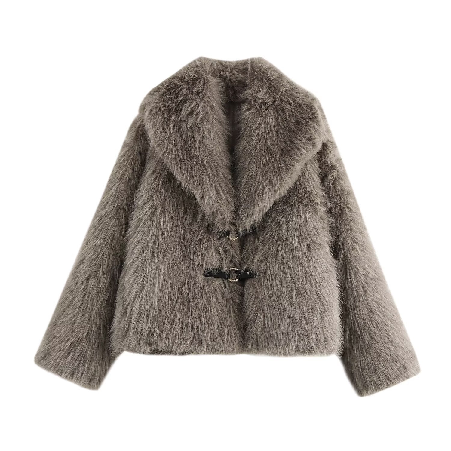 Amélie Dubois | Luxe Faux Fur Statement Jacket For Women