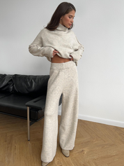 Amélie Dubois | Luxe Knit Lounge Set For Women