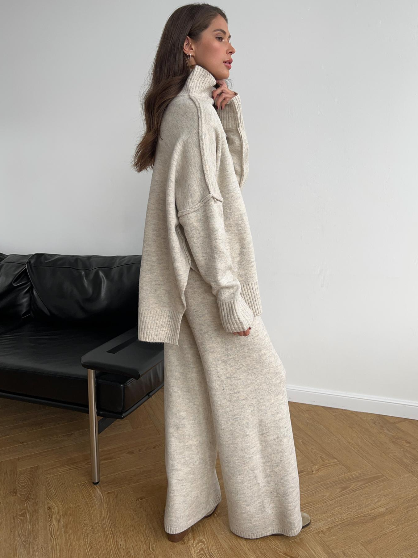 Amélie Dubois | Luxe Knit Lounge Set For Women