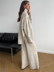 Amélie Dubois | Luxe Knit Lounge Set For Women